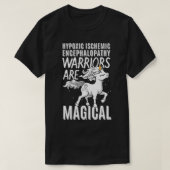 低酸素虚血性脳症脳低酸素症U Tシャツ (デザイン正面)