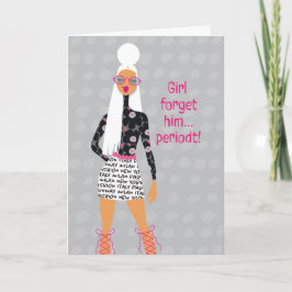 低鍵セラピー – 女の忘れ子彼、期間 サンキューカード