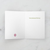 低鍵セラピー – 彼は他の物で サンキューカード (内部)