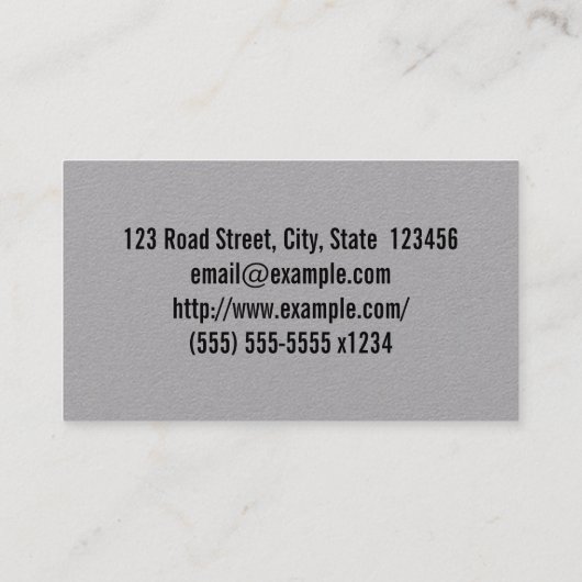 低鍵ビジネスアドバイザーの名刺 名刺 (裏面)