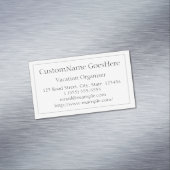 低鍵休暇オーガナイザー磁気ビジネスカード マグネット名刺 (インサイチュ)