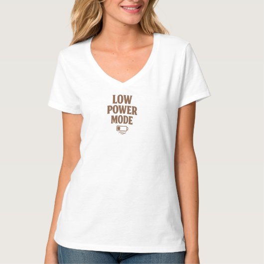 低電力モード Tシャツ (正面)