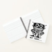 低電力ロボット – 今日は… ノートブック (内部)