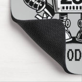 低電力ロボット – 今日は… マウスパッド (コーナー)