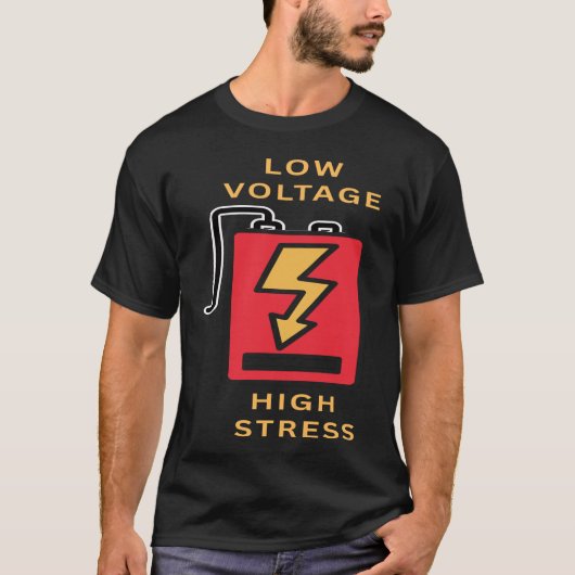 低電圧、高ストレス Tシャツ (正面)