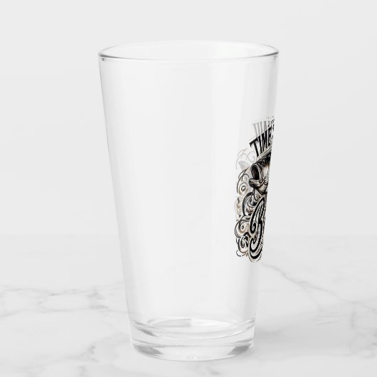 低音おもしろいの到達時間魚釣り タンブラーグラス (右)