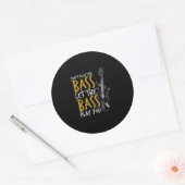 低音が遊低音のギターを弾くな ラウンドシール (封筒)