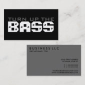 低音の上で回して下さい 名刺 (正面/裏面)
