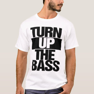 低音の上で回して下さい Tシャツ