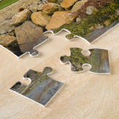 低音の川の灯台、マサチューセッツジグソーパズル ジグソーパズル (側面)