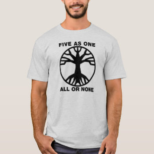 低音の木(薄い色) Tシャツ