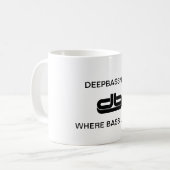 低音の生命一方、 コーヒーマグカップ (正面左)