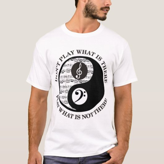 低音の高音域 Tシャツ (正面)