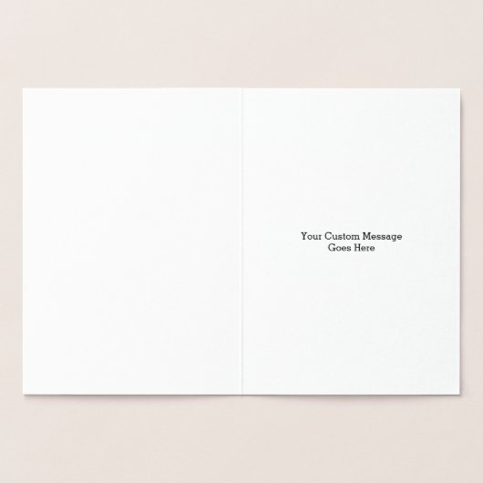 低音の魚釣りのハッピーバースデーの人のカスタムな魚 箔カード (内部)