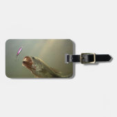 低音の魚釣り ラゲッジタグ (正面横)