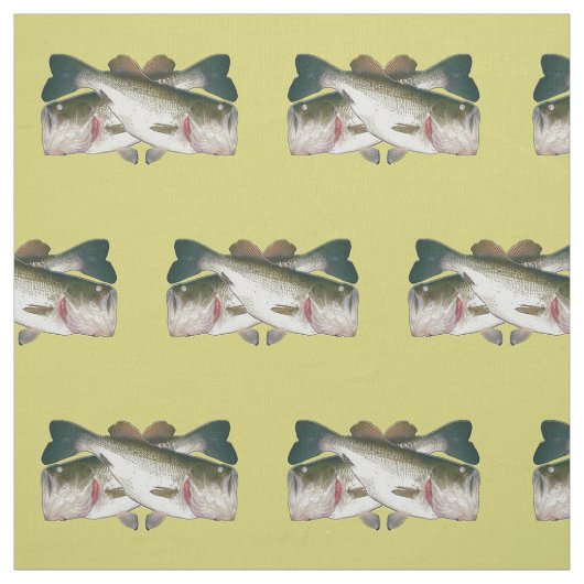 低音の魚 ファブリック (見本)