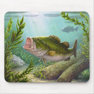 低音の魚 マウスパッド