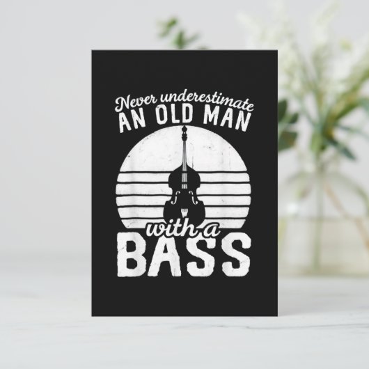 低音を持った老人 カード (スタンド正面)