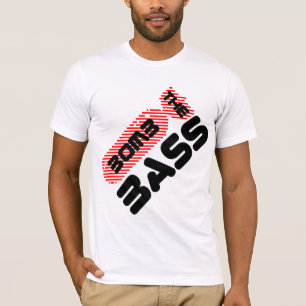 低音を爆撃して下さい Tシャツ