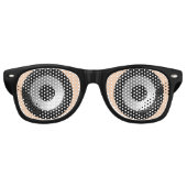 低音スピーカー レトロサングラス (正面)