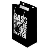 低音プレーヤーの指が良い スモールペーパーバッグ (正面アングル)