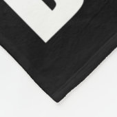 低音プレーヤーの指が良い フリースブランケット (角)