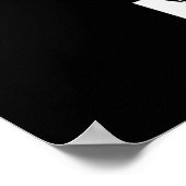 低音プレーヤーの指が良い ポスター (角)