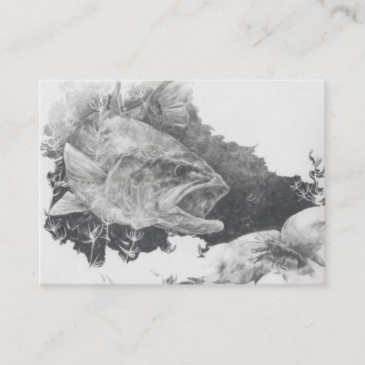 低音対CRAYFISHの名刺のテンプレート 名刺 (正面)