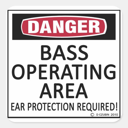 低音操作領域 スクエアシール (正面)