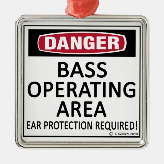 低音操作領域 メタルオーナメント (正面)