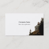 低音港の灯台名刺 名刺 (裏面)