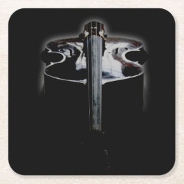 低音1コアスターケルム スクエアペーパーコースター