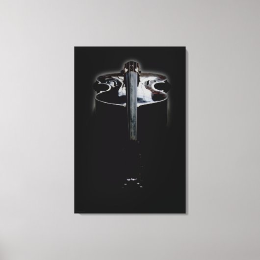低音1 24x36 (60x90cm)ワッカ キャンバスプリント (正面)