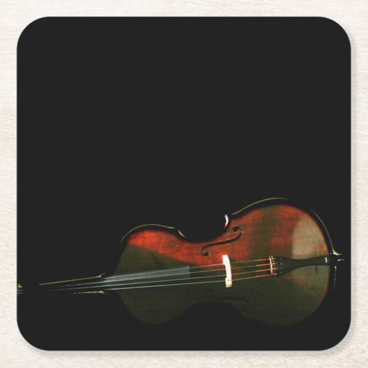 低音3コアスターケルム スクエアペーパーコースター (正面)