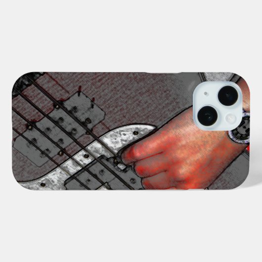 低音4イフコン Case-Mate iPhoneケース (裏面 (横))