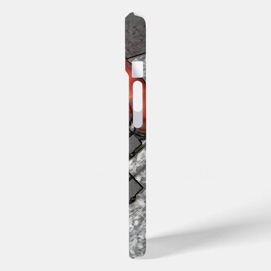 低音4イフコン Case-Mate iPhoneケース (裏面 / 左)