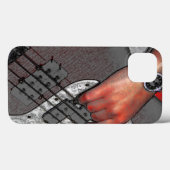 低音4イプチョ Case-Mate iPhoneケース (裏面 (横))