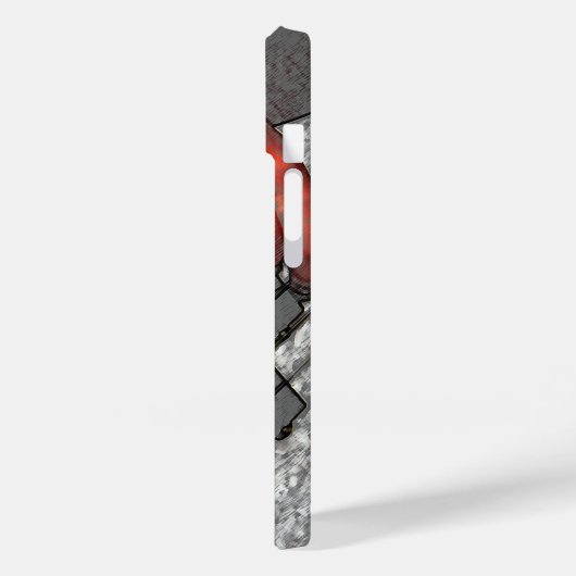 低音4イプチョ Case-Mate iPhoneケース (裏面 / 左)