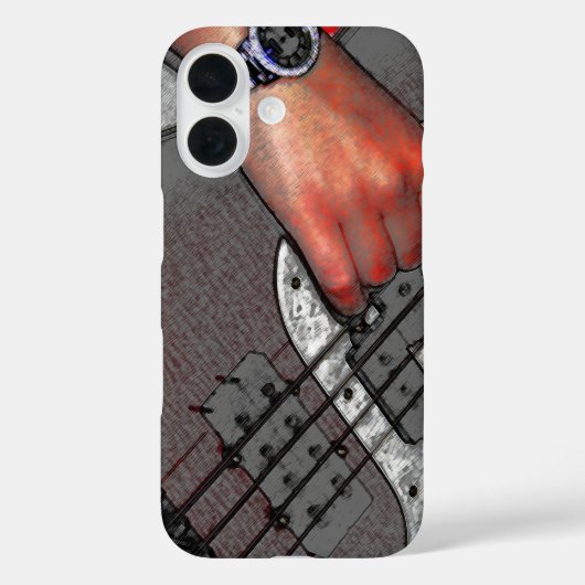 低音4イプチョ Case-Mate iPhoneケース (裏面)