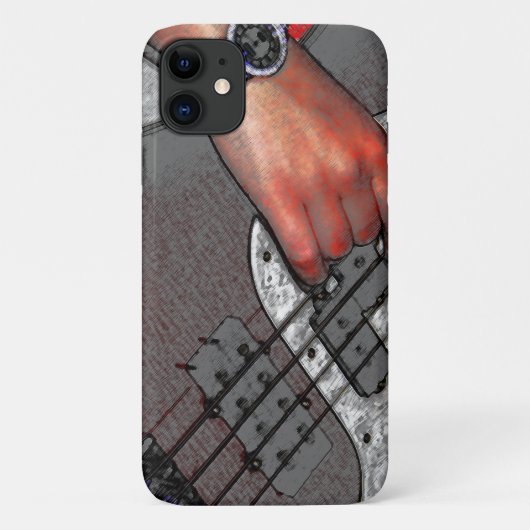 低音4イプチョ Case-Mate iPhoneケース (裏面)