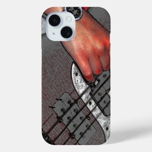 低音4イプチョ Case-Mate iPhoneケース (裏面)