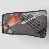 低音4 pccna ゴルフヘッドカバー (正面)