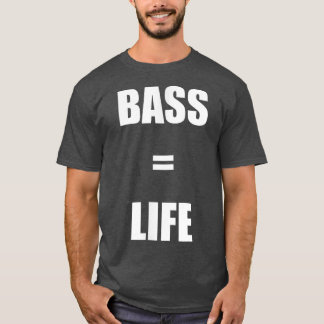 低音=ライフベースはライフ魚釣り131 Tシャツ