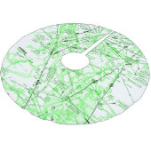 低高度グラフのルート設定 ブラッシュドポリエステルツリースカート (アングル)