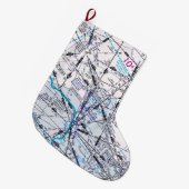 低高度グラフのルート設定 ラージクリスマスストッキング (正面 (吊り時))