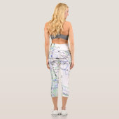 低高度グラフカプリレギンス カプリレギンス (裏面)