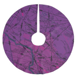 低高度航空図の周回経路 ブラッシュドポリエステルツリースカート