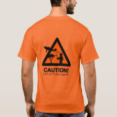 低高度飛行(背部) Tシャツ (裏面)