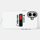 低HP、高Vibesおもしろミーム Case-Mate iPhoneケース (裏面 (横))