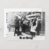 住おもしろい所のヴィンテージ変更 案内ポストカード (正面/裏面)